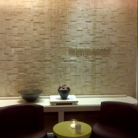 Photo taken at Caudalie Vinotherapie Spa at The Plaza by Patricia R. on 10/16/2012