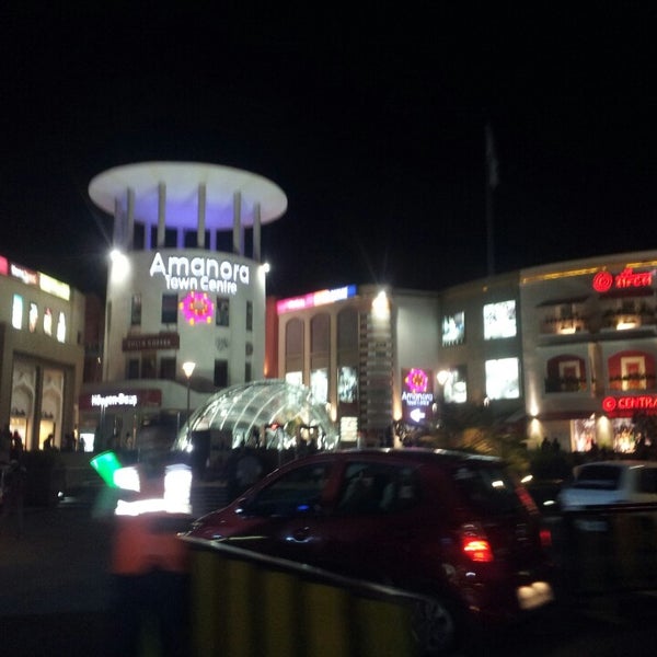 Photo taken at Amanora Town Centre by Gagandeep S. on 2/17/2013