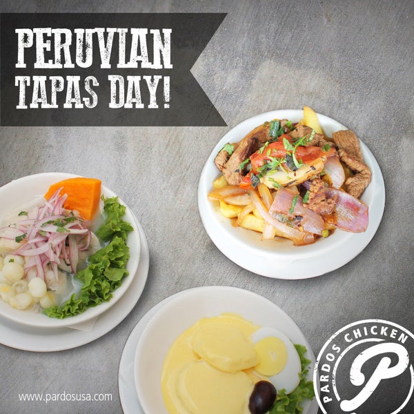 Can’t you decide on one of these delicacies? How about a bit of all? It’s ‪Peruvian Tapas‬ Day!