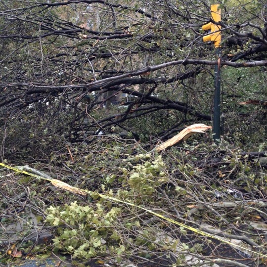 Foto tirada no(a) Frankenstorm Apocalypse - Hurricane Sandy por Kirsten P. em 10/30/2012