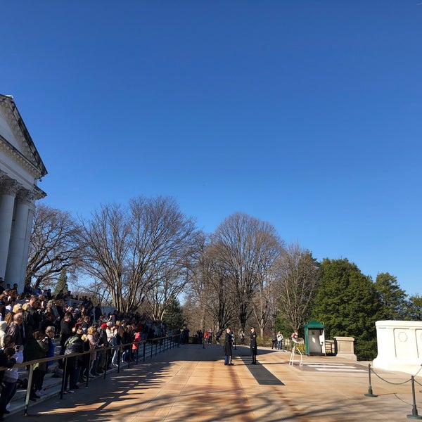 Photo taken at Tomb of the Unknown Soldier by Juan F. on 3/7/2020