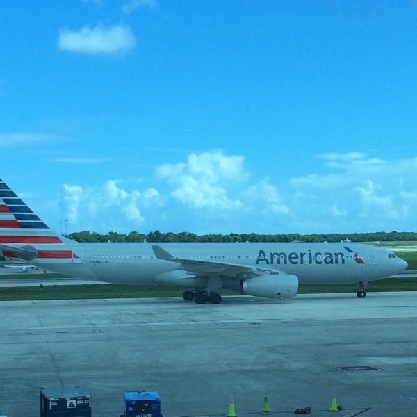 Photo taken at Cancun International Airport (CUN) by Hector D. on 10/27/2015