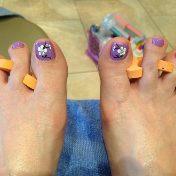 Photo taken at Piedmont Nails &amp; Spa by Wendy H. on 4/9/2014