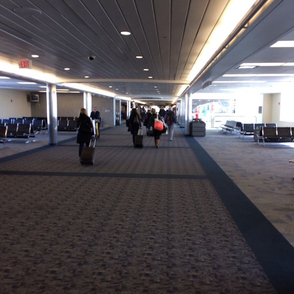 Concourse D Airport Terminal in Mitchell Field