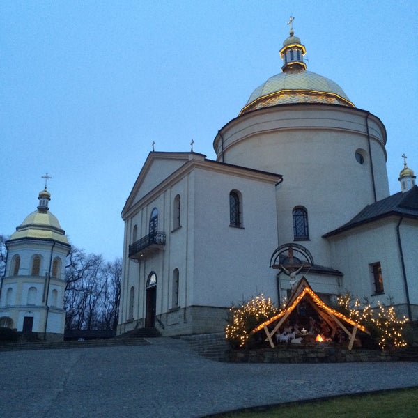 Photo taken at Гошівський монастир by Yu T. on 2/1/2015