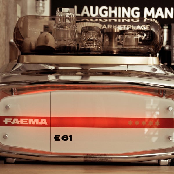 Снимок сделан в Laughing Man Coffee &amp; Tea пользователем Laughing Man Coffee &amp; Tea 11/21/2013