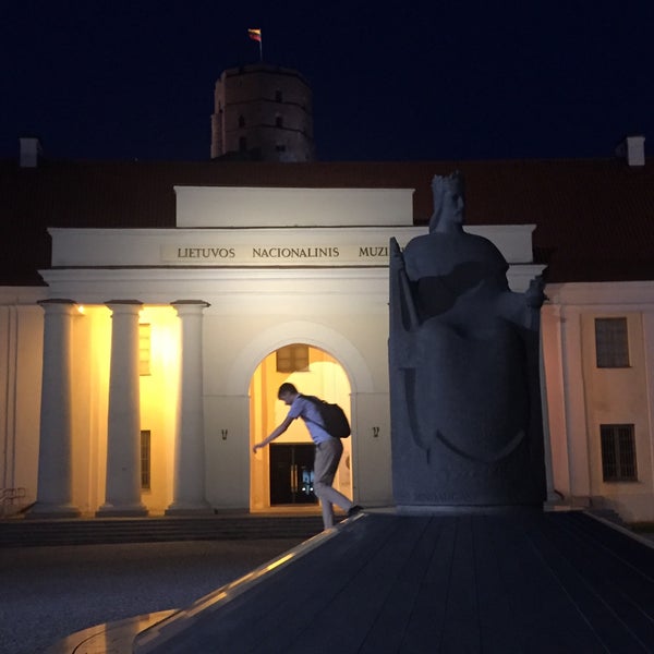 Photo taken at Monument to King Mindaugas by Andrius D. on 8/1/2017