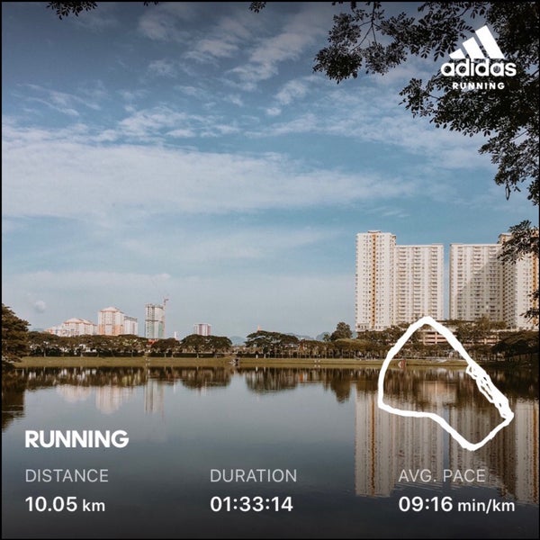 Lake City Lake Walk Trail Kuala Lumpur Malaysia Pacer