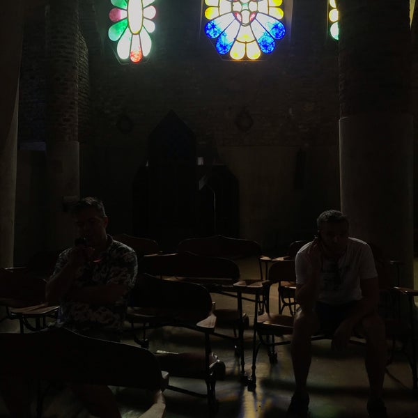 Photo taken at Cripta Gaudí by Florishel on 8/24/2019