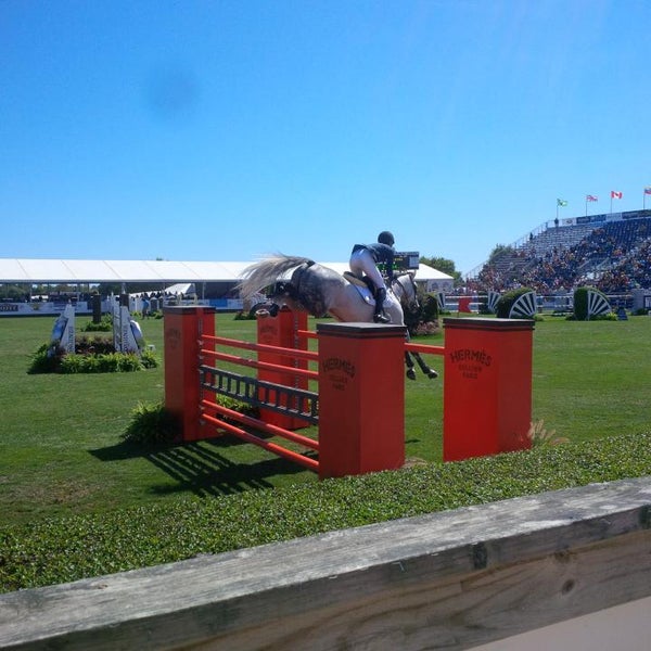 Photo taken at Hampton Classic Horse Show by Corinne P. on 8/29/2014