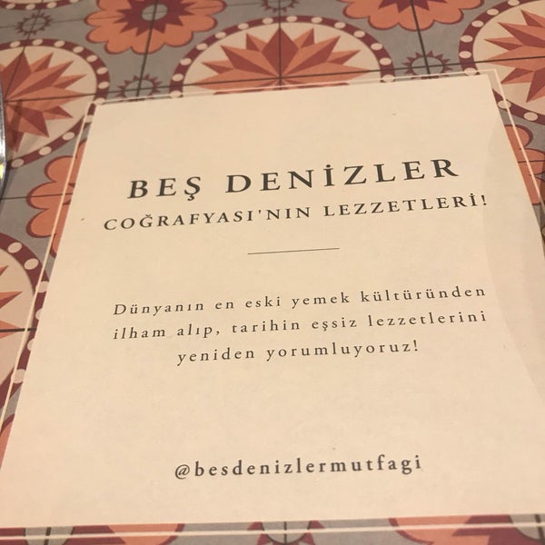รูปภาพถ่ายที่ SADE - Beş Denizler Mutfağı โดย Grkn T. เมื่อ 5/24/2019