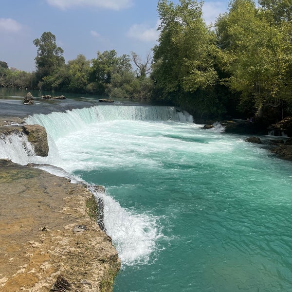 Photo taken at Manavgat Waterfall by Yurdagül D. on 8/22/2023