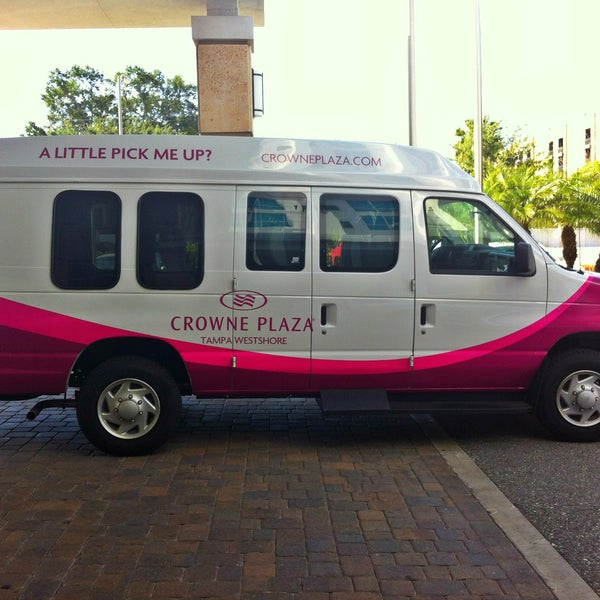We are thrilled to present our new shuttle to the Westshore District! Don't forget we shuttle our hotel guests to and from the Tampa International Airport and within a 3 mile radius of our property.