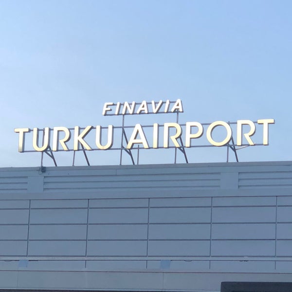 Photo taken at Turku Airport (TKU) by Erik S. on 1/16/2018