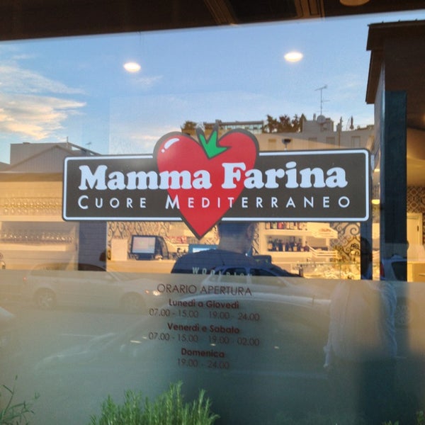 Photo taken at Mamma Farina by Paolo P. on 5/26/2013
