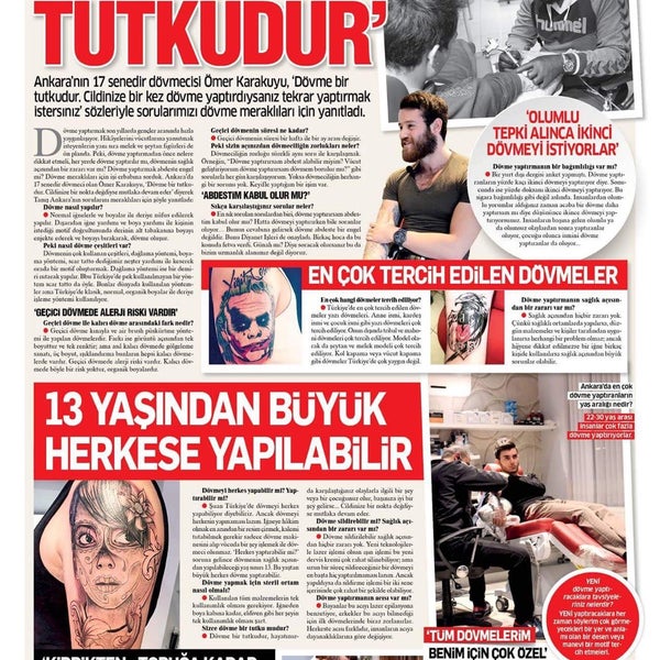 Foto scattata a Ankara Tattoo da Alper Ü. il 10/17/2016