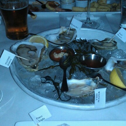 Photo taken at Liv&#39;s Oyster Bar &amp; Restaurant by Katie B. on 12/29/2012