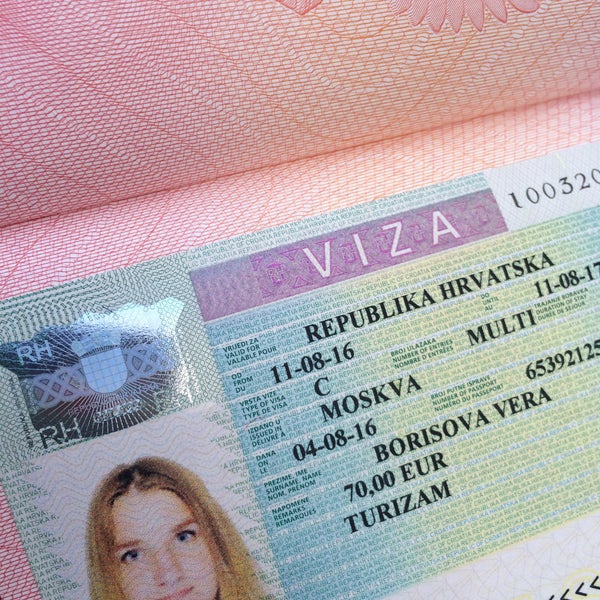 Паспорт хорватии