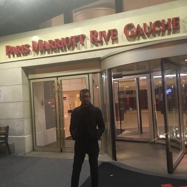 Photo taken at Paris Marriott Rive Gauche Hotel &amp; Conference Center by Güvenç G. on 10/16/2016