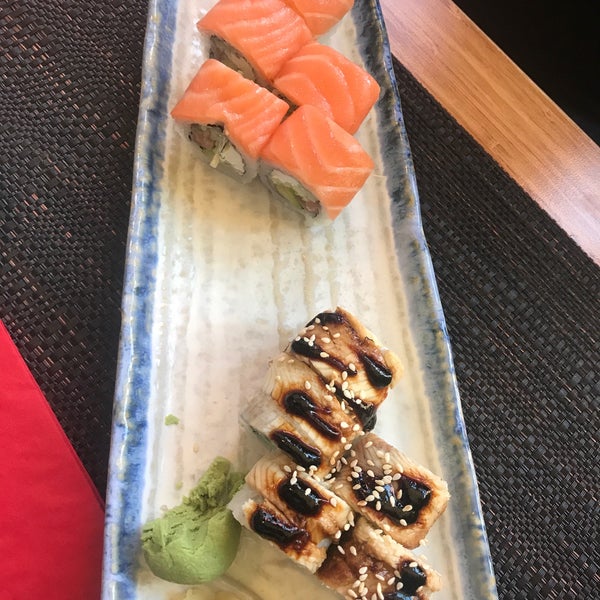 Photo taken at Sushi Inn by @li on 3/18/2019