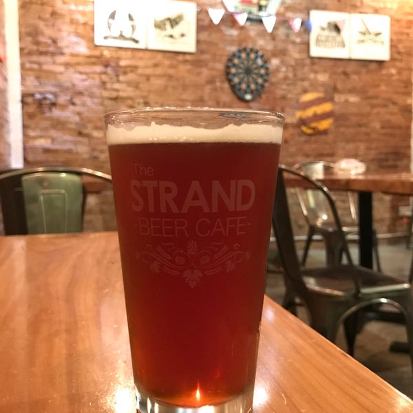 Photo taken at The Strand Beer Café by Strong Z. on 6/19/2017