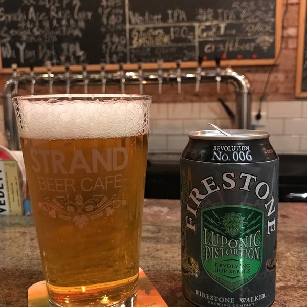 Photo taken at The Strand Beer Café by Strong Z. on 7/19/2017