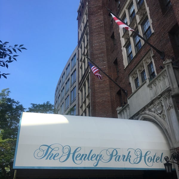 Photo taken at The Henley Park Hotel by Han B. on 5/25/2018