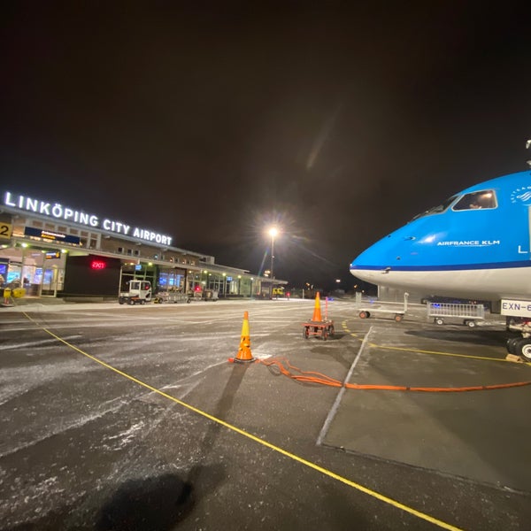 Photo taken at Linköping City Airport (LPI) by Djehtro S. on 11/27/2023