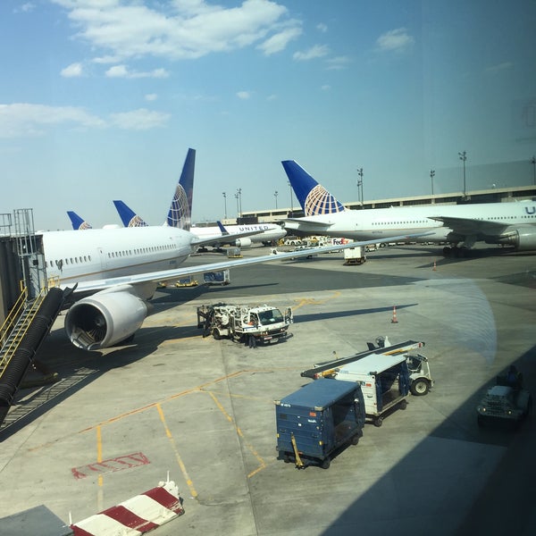 Photo taken at Newark Liberty International Airport (EWR) by Mike P. on 5/4/2015