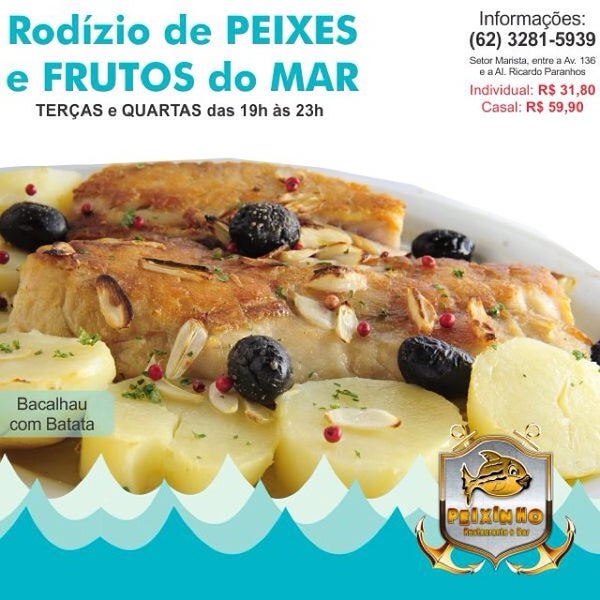 รูปภาพถ่ายที่ Peixinho Bar e Restaurante โดย Guia VemComer.com B. เมื่อ 7/14/2014
