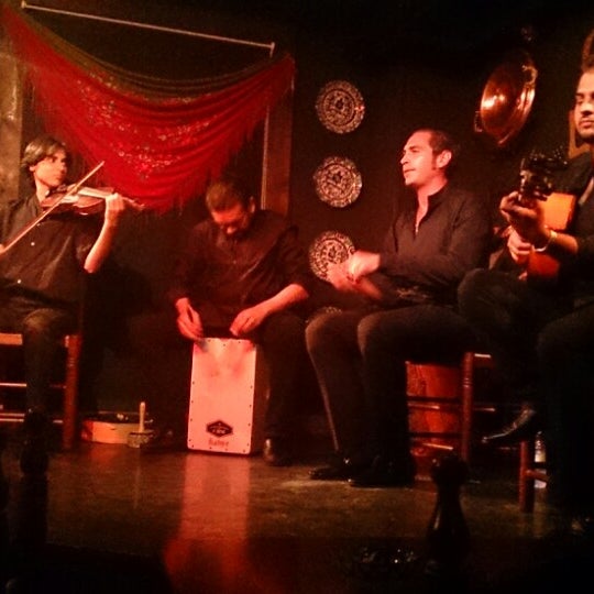 Photo taken at La Quimera Tablao Flamenco y Sala Rociera by Carolina P. on 8/1/2014