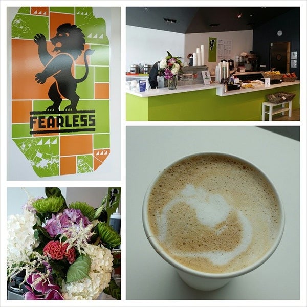 Photo taken at Fearless Coffee by Nav S. on 6/12/2014