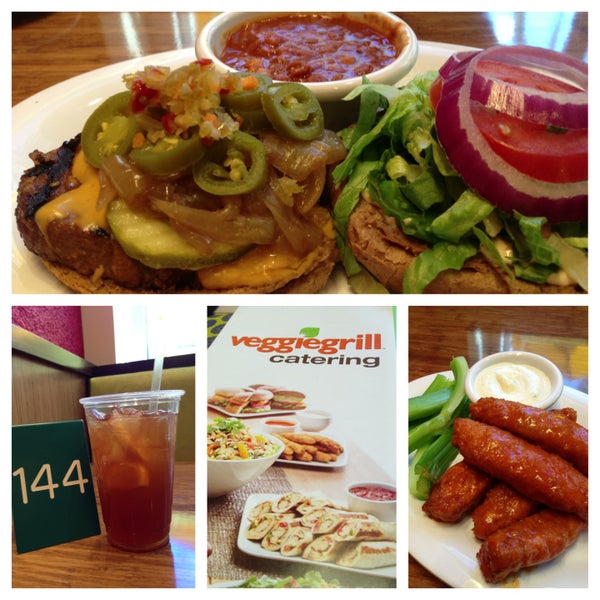 Photo taken at Veggie Grill by Pawaree S. on 4/17/2013