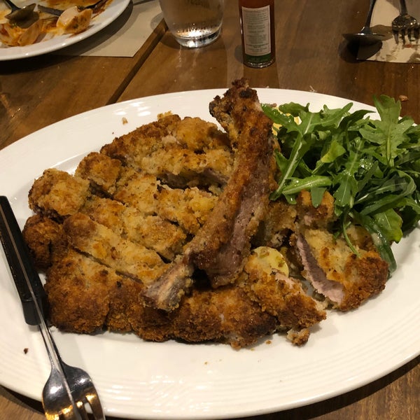 try the porkchop if you have a big appetite. I would recommend to bring 2 friends who are hungry as hell to dine in with you.