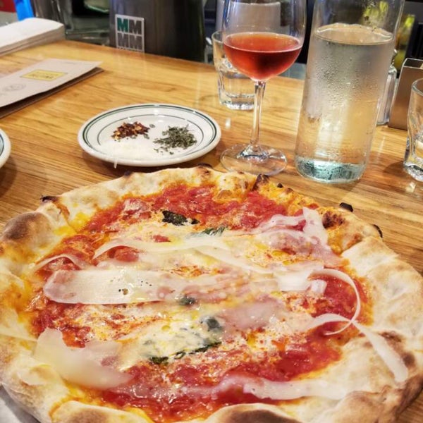 Photo taken at Pizzeria Delfina by Angela C. on 8/19/2017