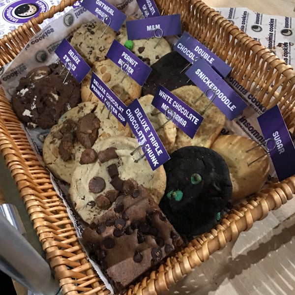 Photo taken at Insomnia Cookies by Doug B. on 4/2/2017