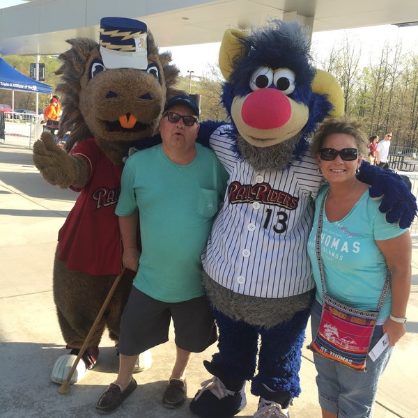 Photo taken at PNC Field by Sherry A. on 5/7/2015