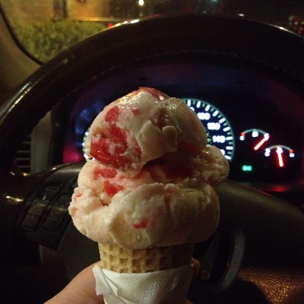 The drive-thru is open 24 hours, it smells like a backyard barbecue party and... Ice cream, oh golly.