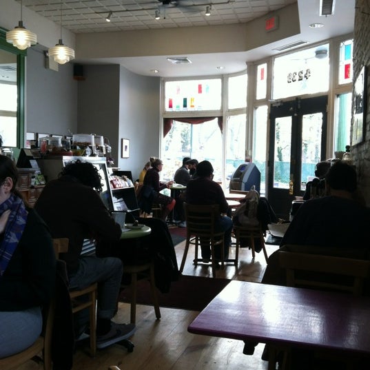 Photo taken at Green Line Cafe by Courtney C. on 11/30/2012