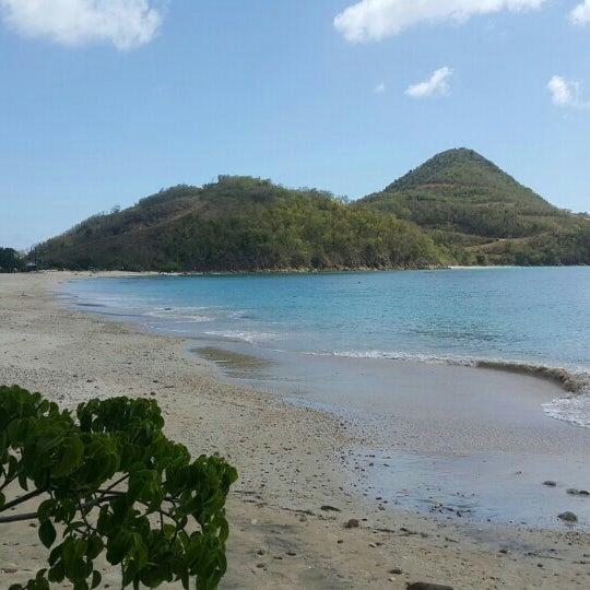 Photo taken at Hermitage Bay - Antigua by Mara S. on 6/12/2016