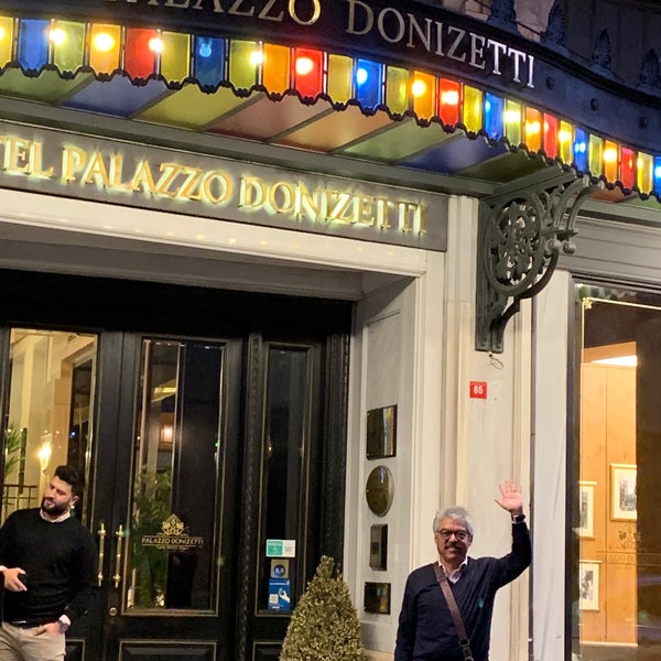 Photo taken at Palazzo Donizetti Hotel by shulitt on 10/21/2019
