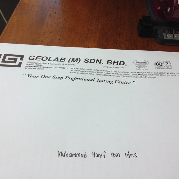 Photos At Geolab M Sdn Bhd 137 Visitors