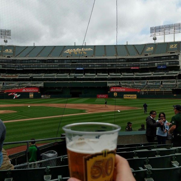 Photo taken at Oakland-Alameda County Coliseum by Chad R. on 5/24/2018
