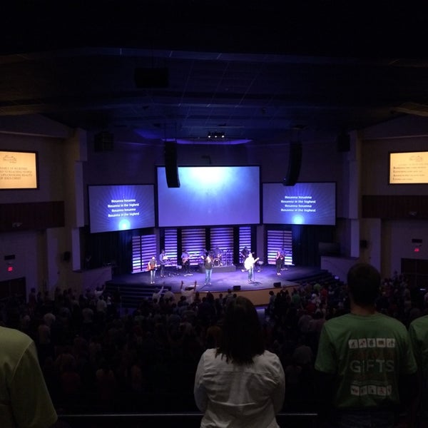 Photo taken at Hill Country Bible Church Lakeline Campus by Bobby S. on 8/3/2014