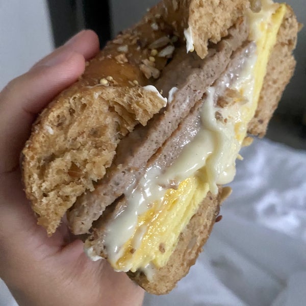 Really good breakfast sammies! You can order ahead online and pick up at the Market.