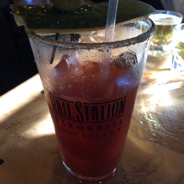 Photo taken at The Rail Station Bar and Grill by Jess B. on 10/21/2014