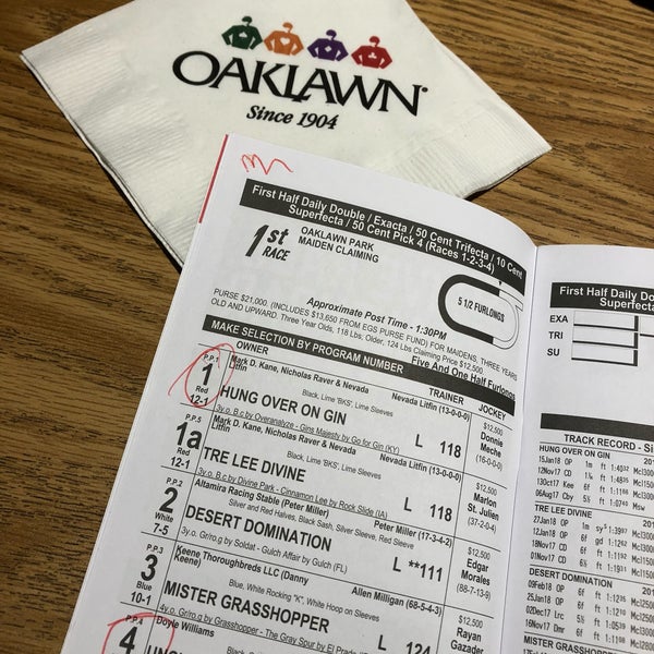 Снимок сделан в Oaklawn Racing &amp; Gaming пользователем Natalie B. 3/4/2018