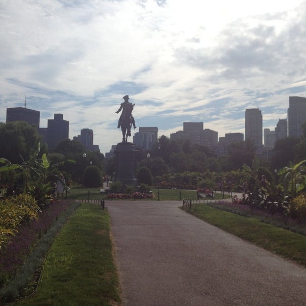 Fotos en Boston Public Garden - Jardín en Boston