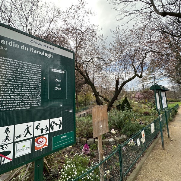 Ranelagh Gardens Paris Fasci Garden