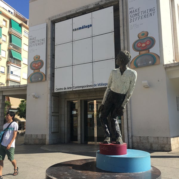 Das Foto wurde bei CAC Málaga - Centro de Arte Contemporáneo von Kim G. am 9/27/2019 aufgenommen
